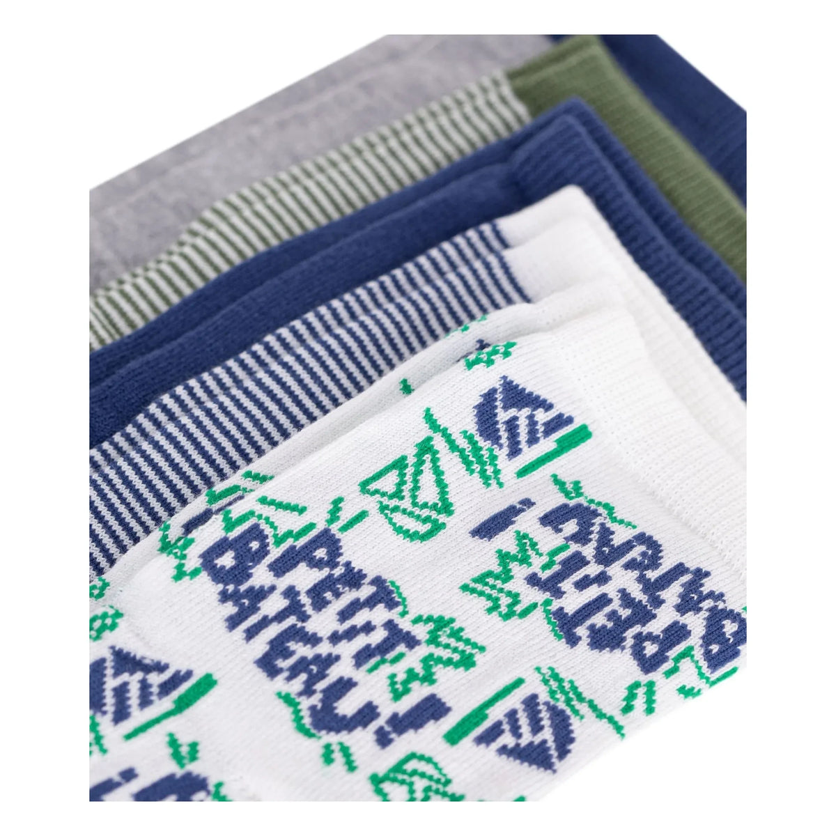 Petit Bateau - 5 जोड़ी Petit Bateau मोज़े | नीला