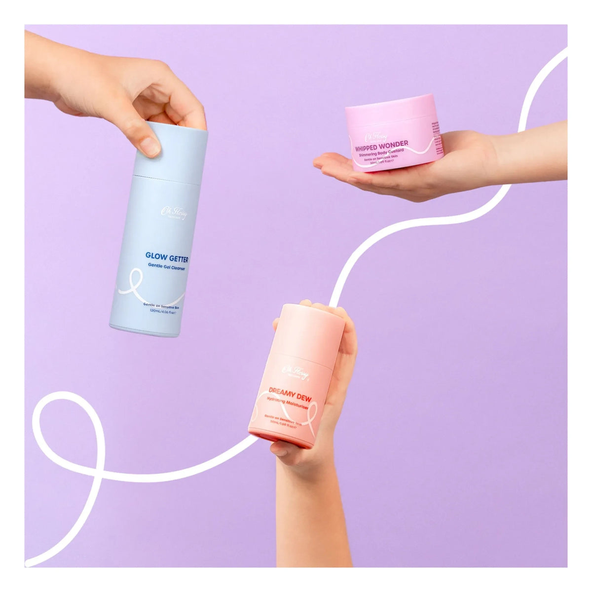 Oh Flossy - ड्रीमी ड्यू मॉइस्चराइजिंग क्रीम - 100ml
