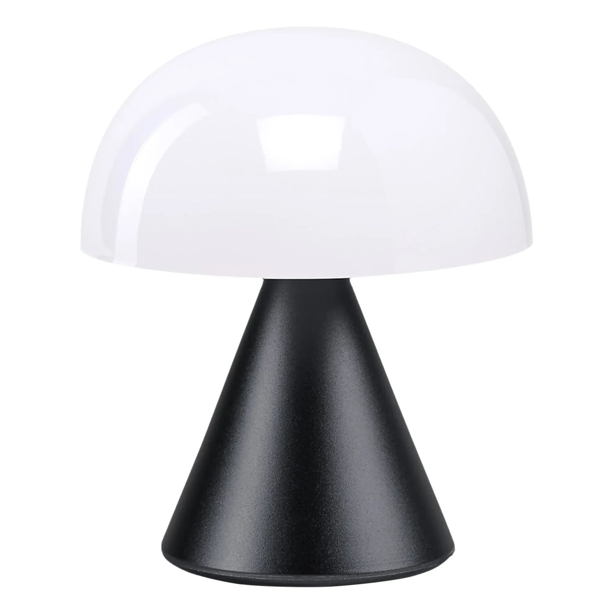 Lexon - Mina Mini LED टेबल लैम्प | स्टील ग्रे