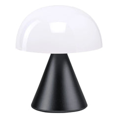 Lexon - Mina Mini LED टेबल लैम्प | स्टील ग्रे