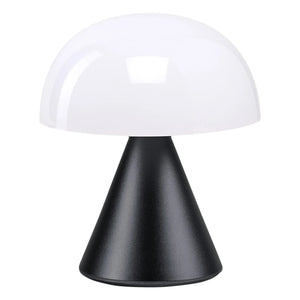 Lexon - Mina Mini LED टेबल लैम्प | स्टील ग्रे