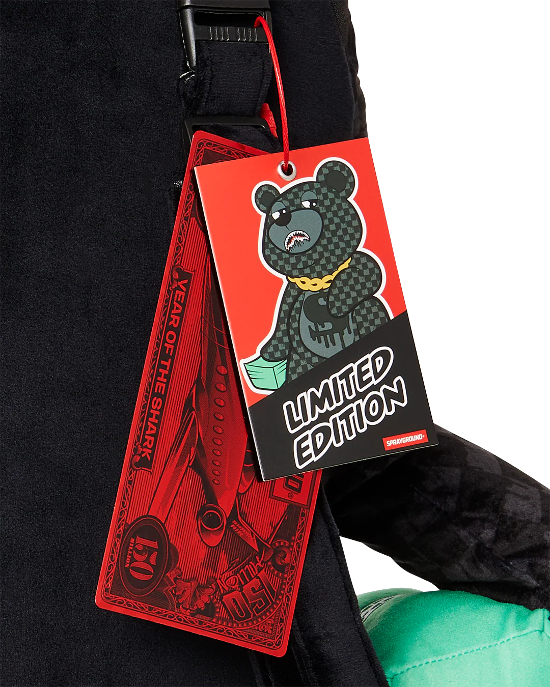 Sprayground - शार्क्स पैर आइस टेडी बैकपैक