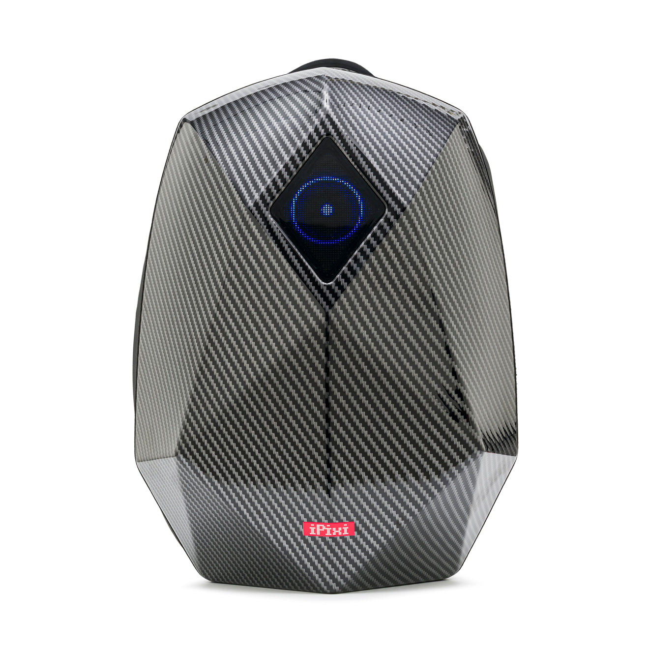 iPixi – मोटरसाइकिल चालक और यात्री टाइटेनियम संरक्षित LED बैकपैक