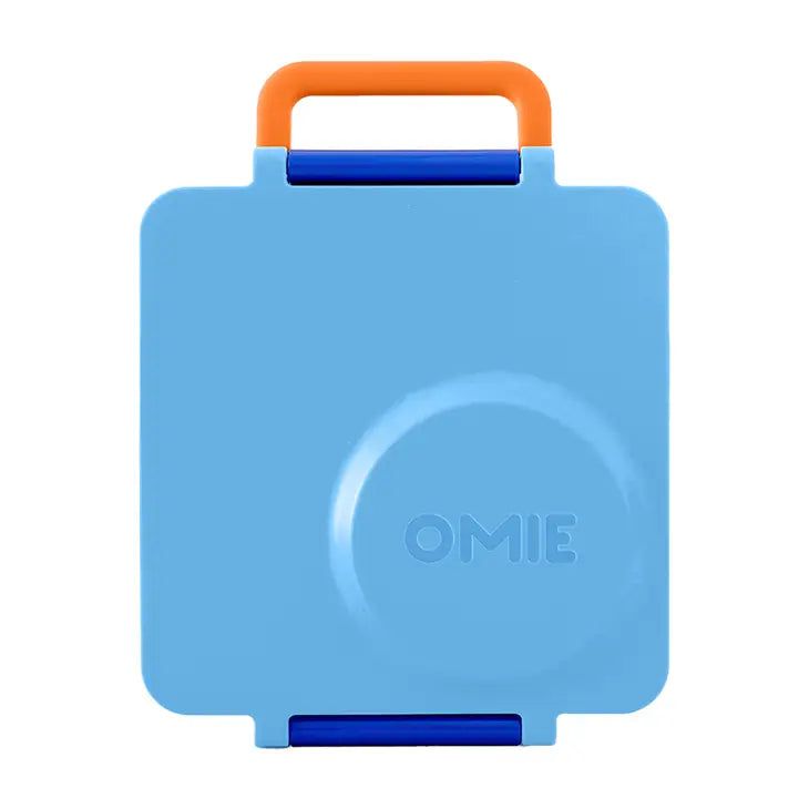 OmieBox - ताप इन्सुलेटेड नीला बेंटो भोजन बॉक्स