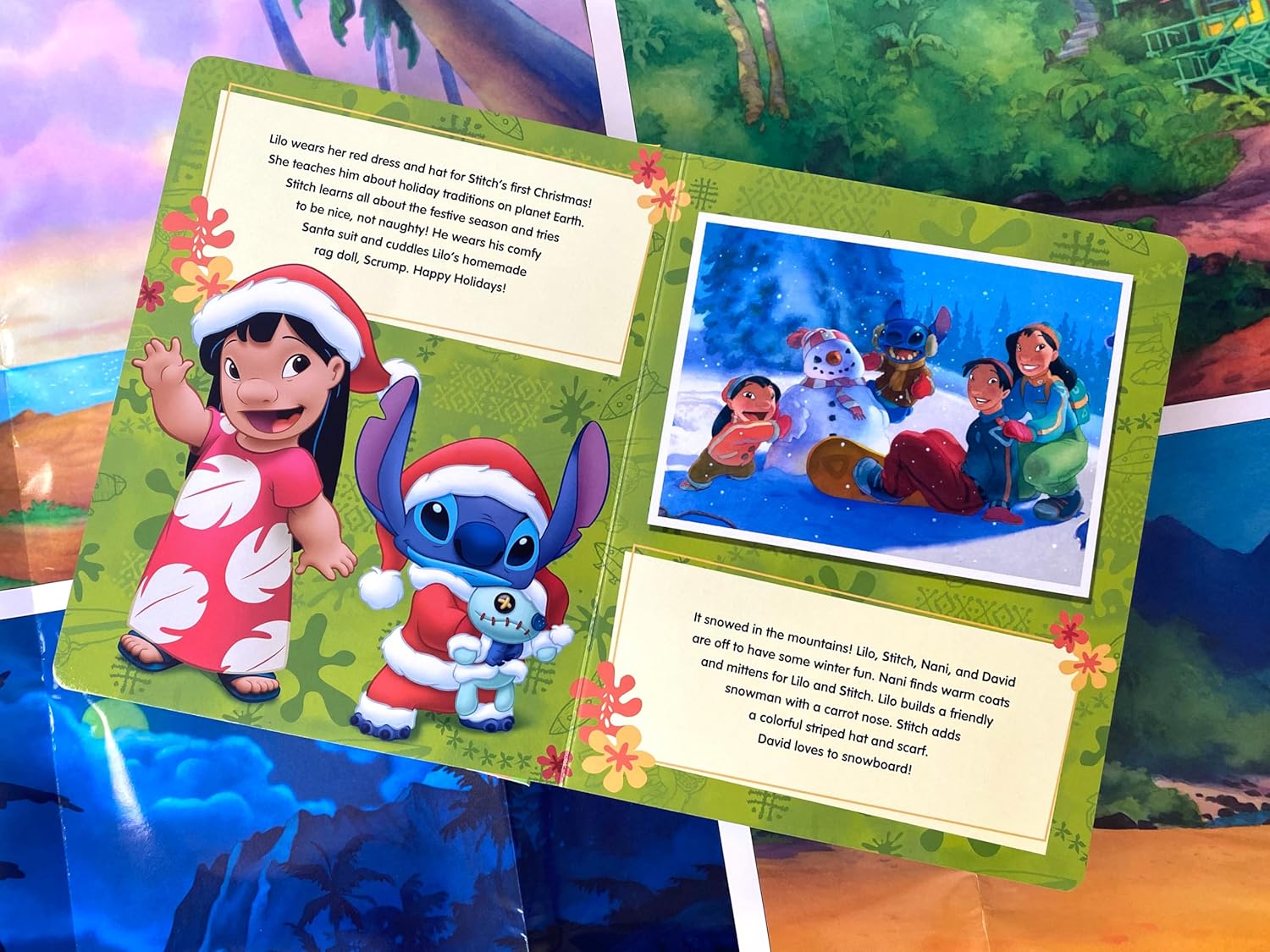 Phidal - स्टिच फिगर खिलौना वाला अंग्रेज़ी गतिविधि और कहानी पुस्तक