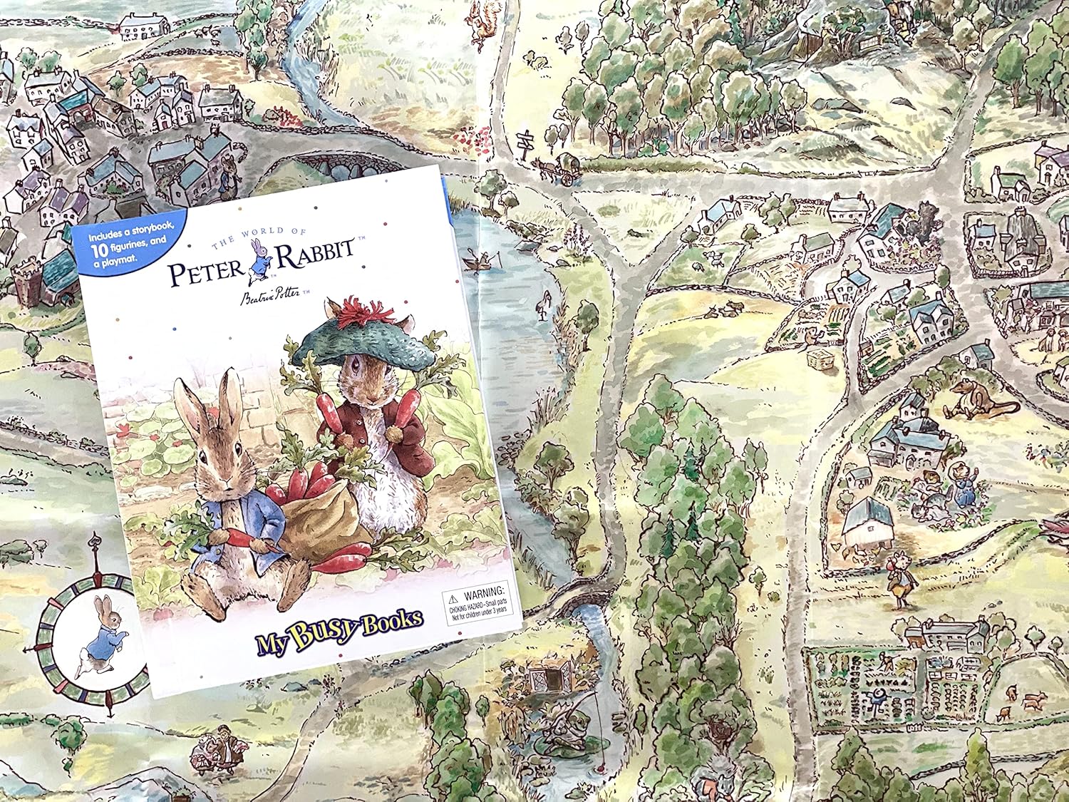 Phidal - खरगोश पीटर आकृति खिलौना के साथ अंग्रेज़ी गतिविधि और कहानी पुस्तक