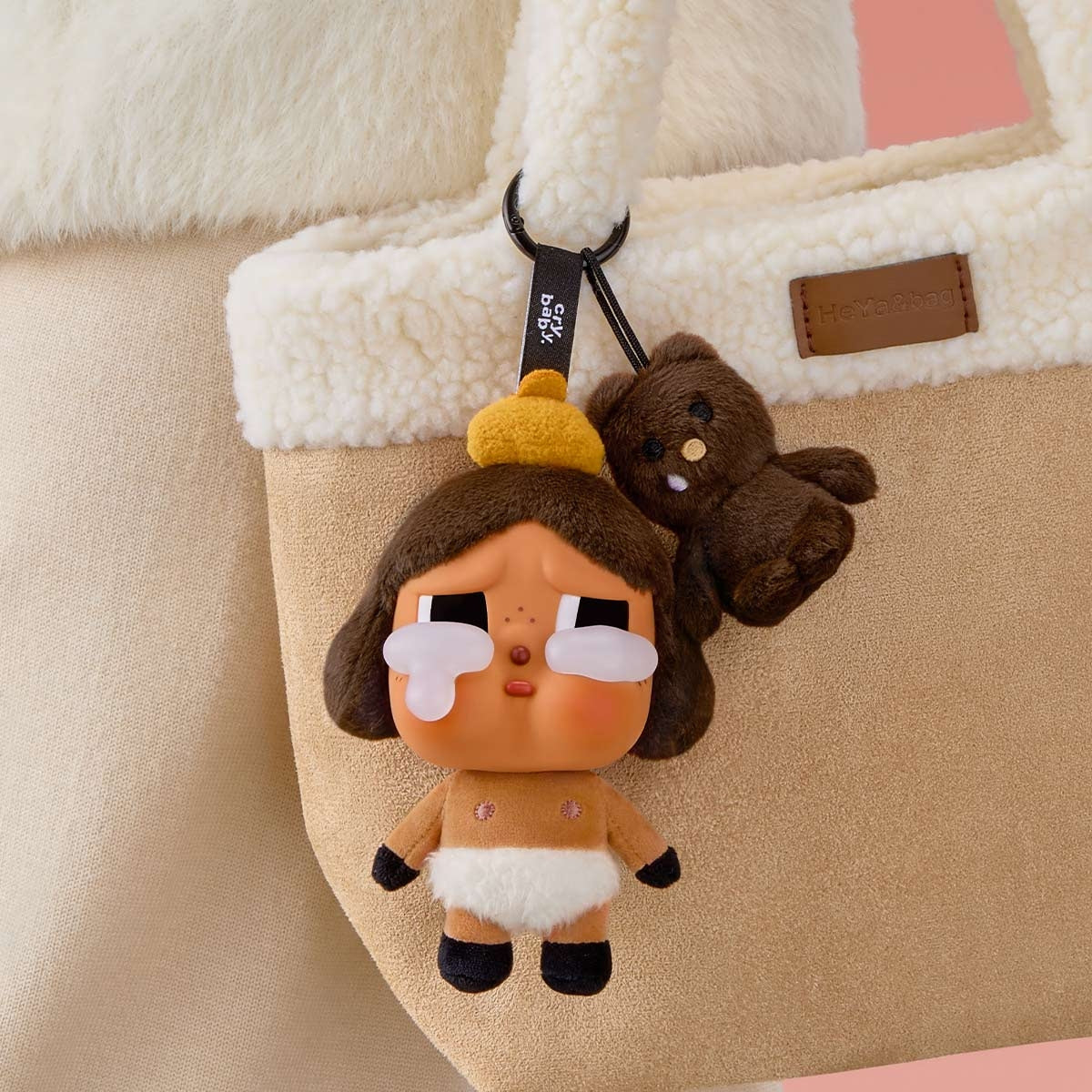 पॉप मार्ट - ओरिजिनल क्राइबेबी क्राइंग अगेन सीरीज़ विनाइल प्लश बेबी सरप्राइज ब्लाइंड पैकेट