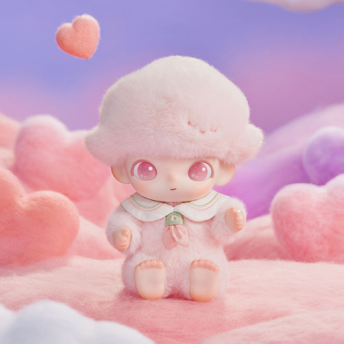 पॉप मार्ट - ओरिजिनल DIMOO न्यू लाइफ जर्नल सीरीज़ विनाइल प्लश बेबी सरप्राइज ब्लाइंड पैकेट