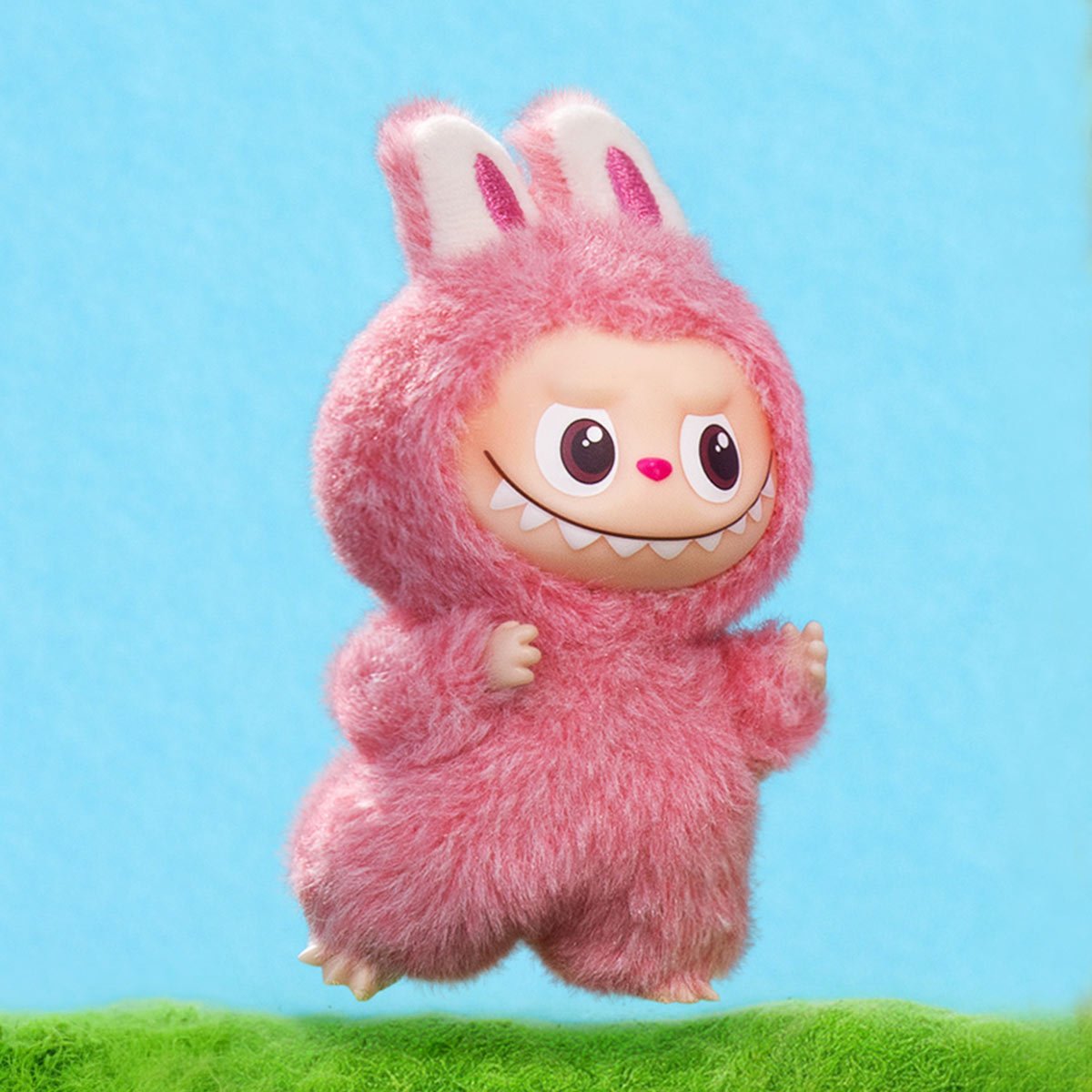 पॉप मार्ट - असली द मॉन्स्टर्स पिन फॉर लव मुलायम चाबी का गुच्छा A-M