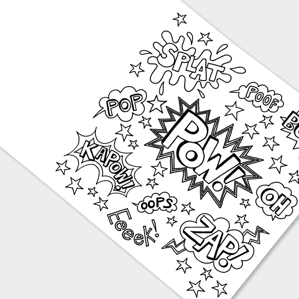 Rachel Ellen - सुपर हीरो रंग भरने की किताब