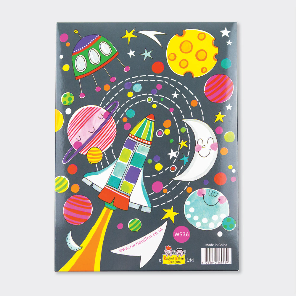 Rachel Ellen - चाँद तक अंतरिक्ष पत्र लेखन सेट