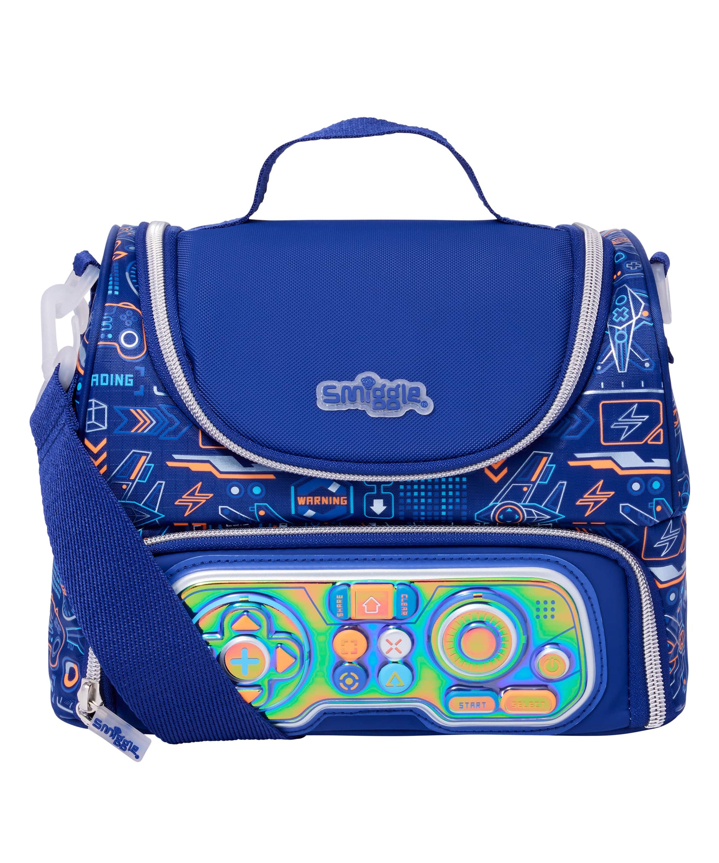 Smiggle - बीटा डबल लेयरड हैंडल वाला लंच बैग