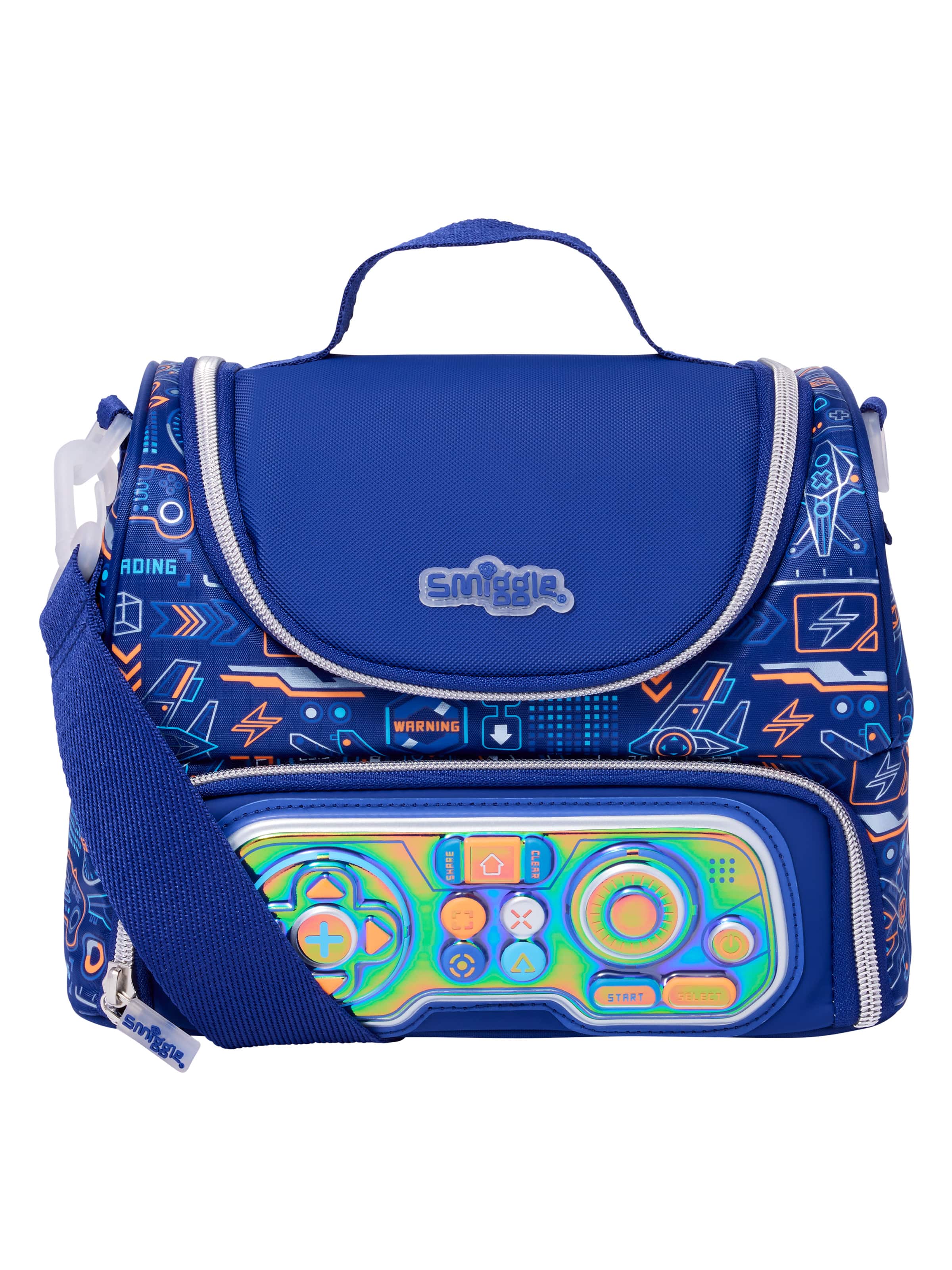 Smiggle - बीटा डबल लेयरड हैंडल वाला लंच बैग