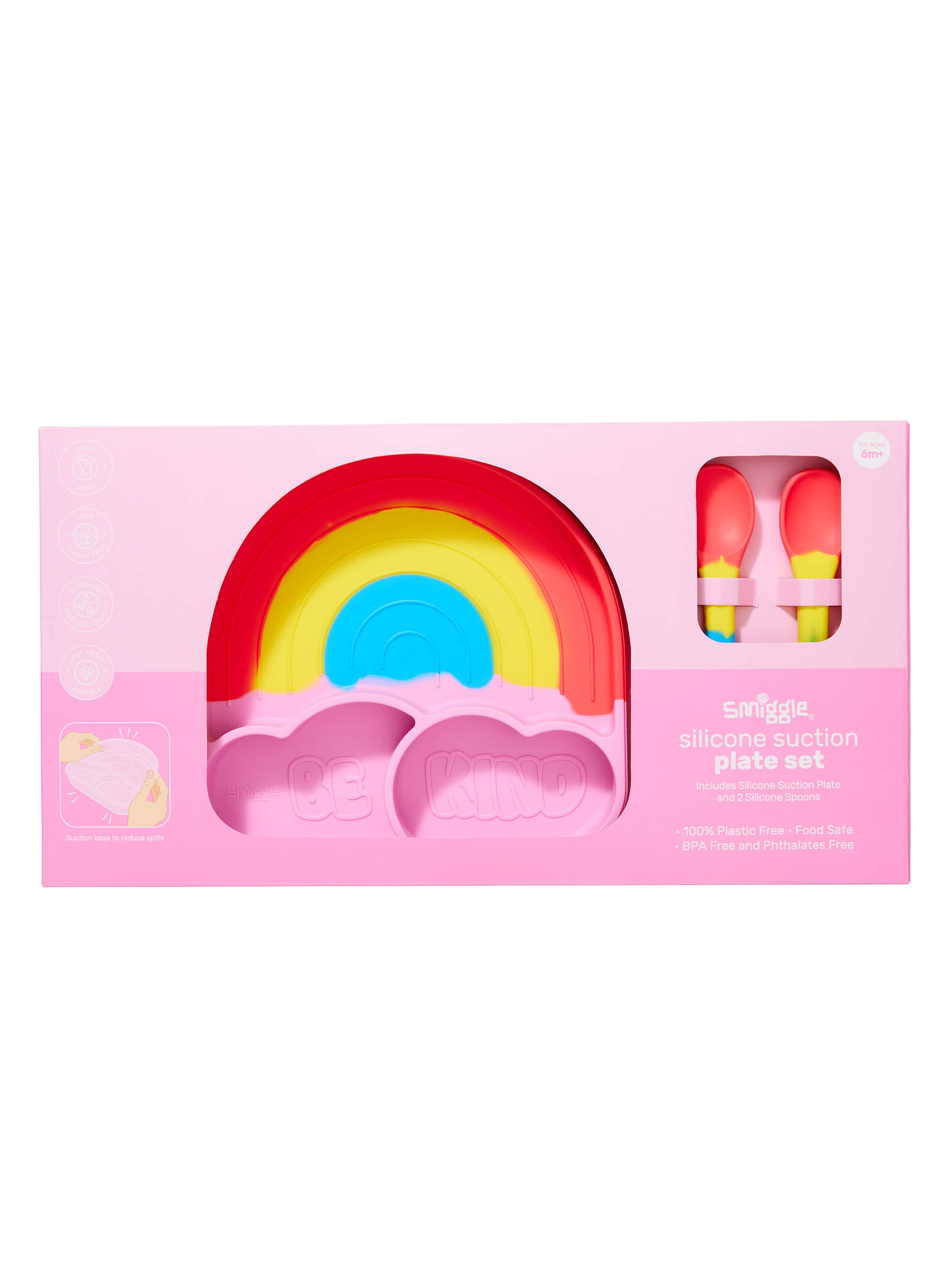 स्मिगल - बिग ड्रीम सिलिकॉन भोजन प्लेट सेट