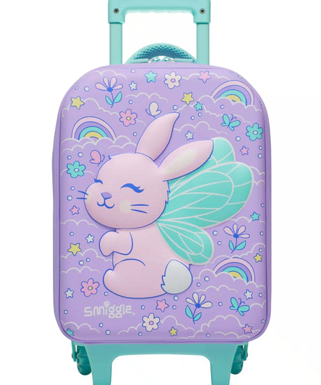 Smiggle - ब्लास्ट ऑफ जूनियर प्रीस्कूल और डेकेयर व्हील्ड सूटकेस