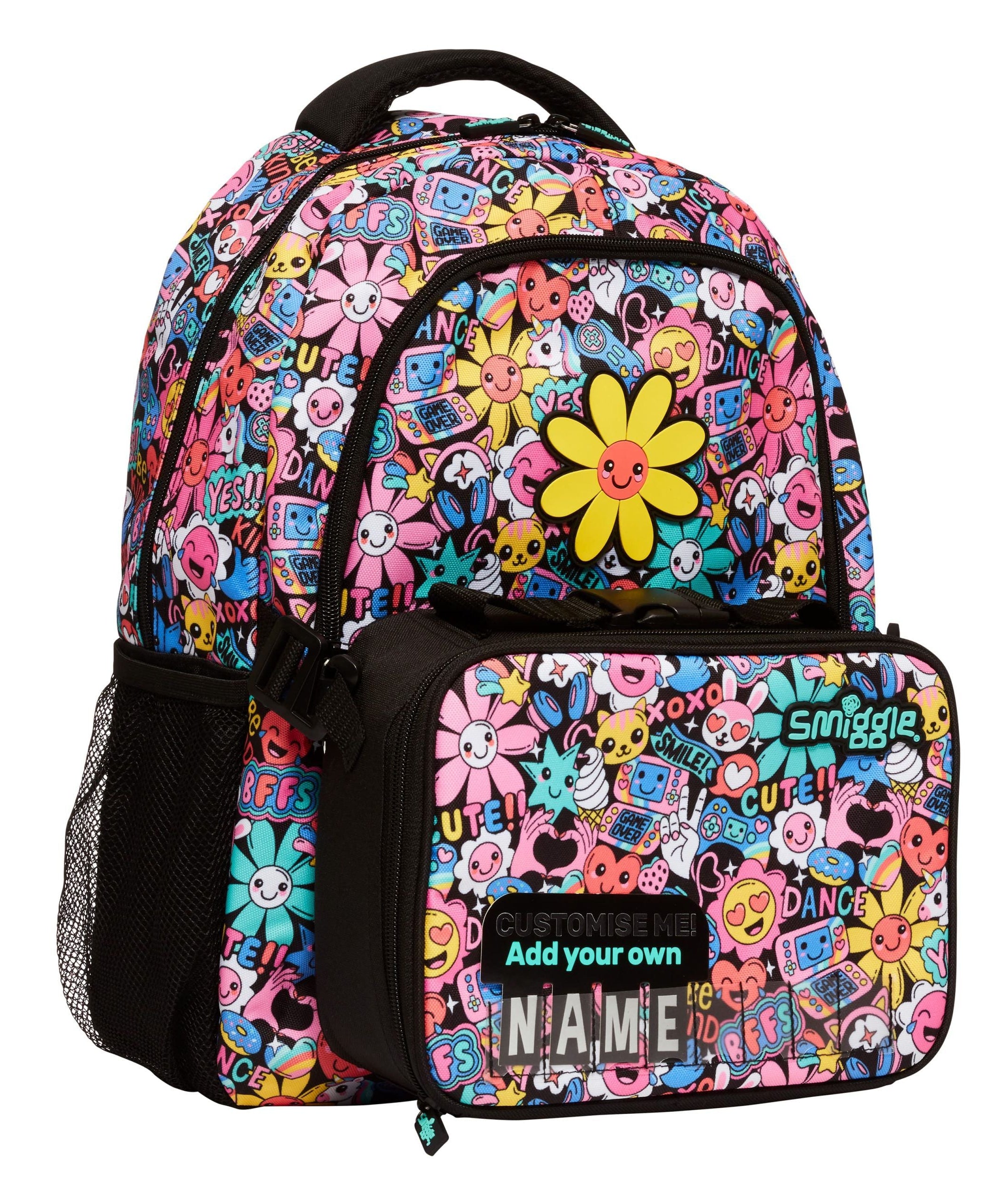 Smiggle - ब्राइट साइड क्लासिक स्कूल बैकपैक