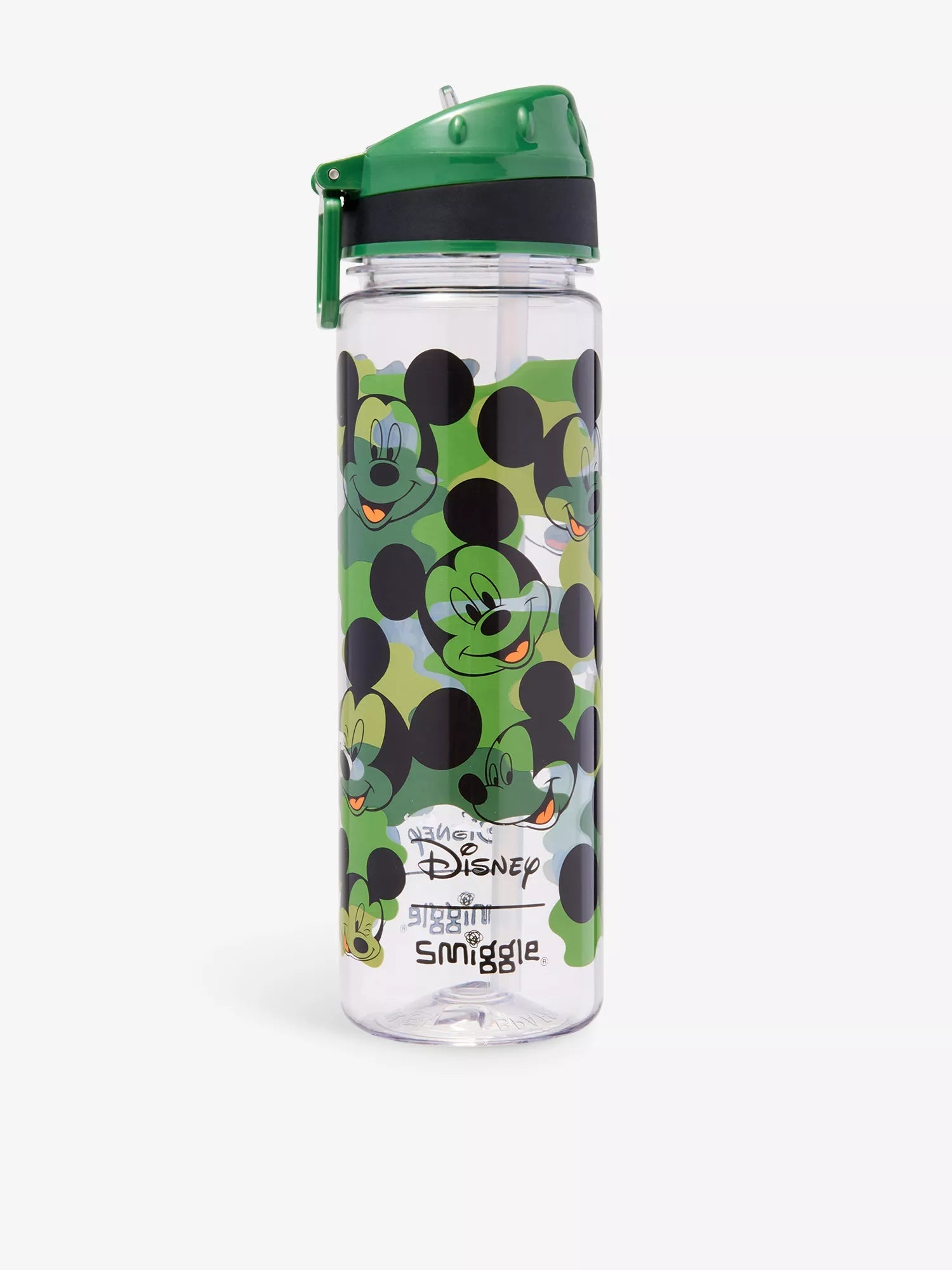 Smiggle - Disney मिकी 650ML पाइपेटली BPA मुक्त पानी की बोतल