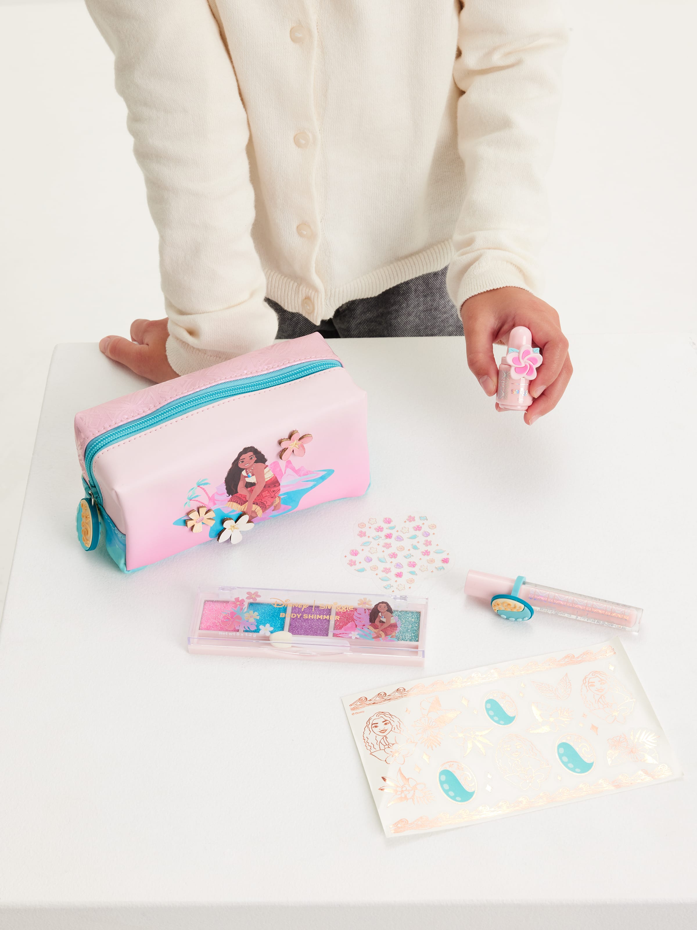 Smiggle - Disney Moana बच्चों के सुंदरता और देखभाल सेट