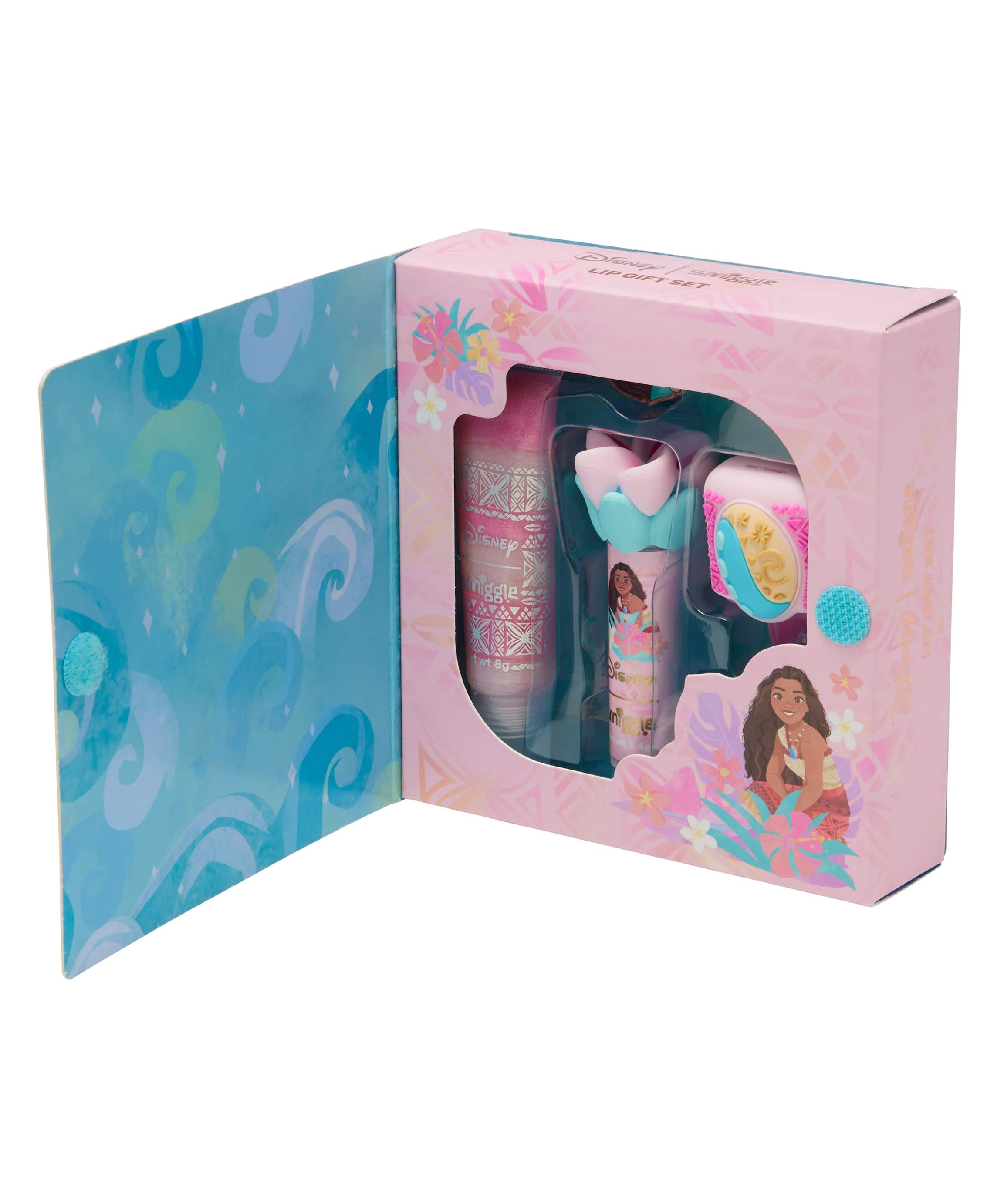 Smiggle - Disney Moana बच्चों के लिए उपहार लिप केयर सेट