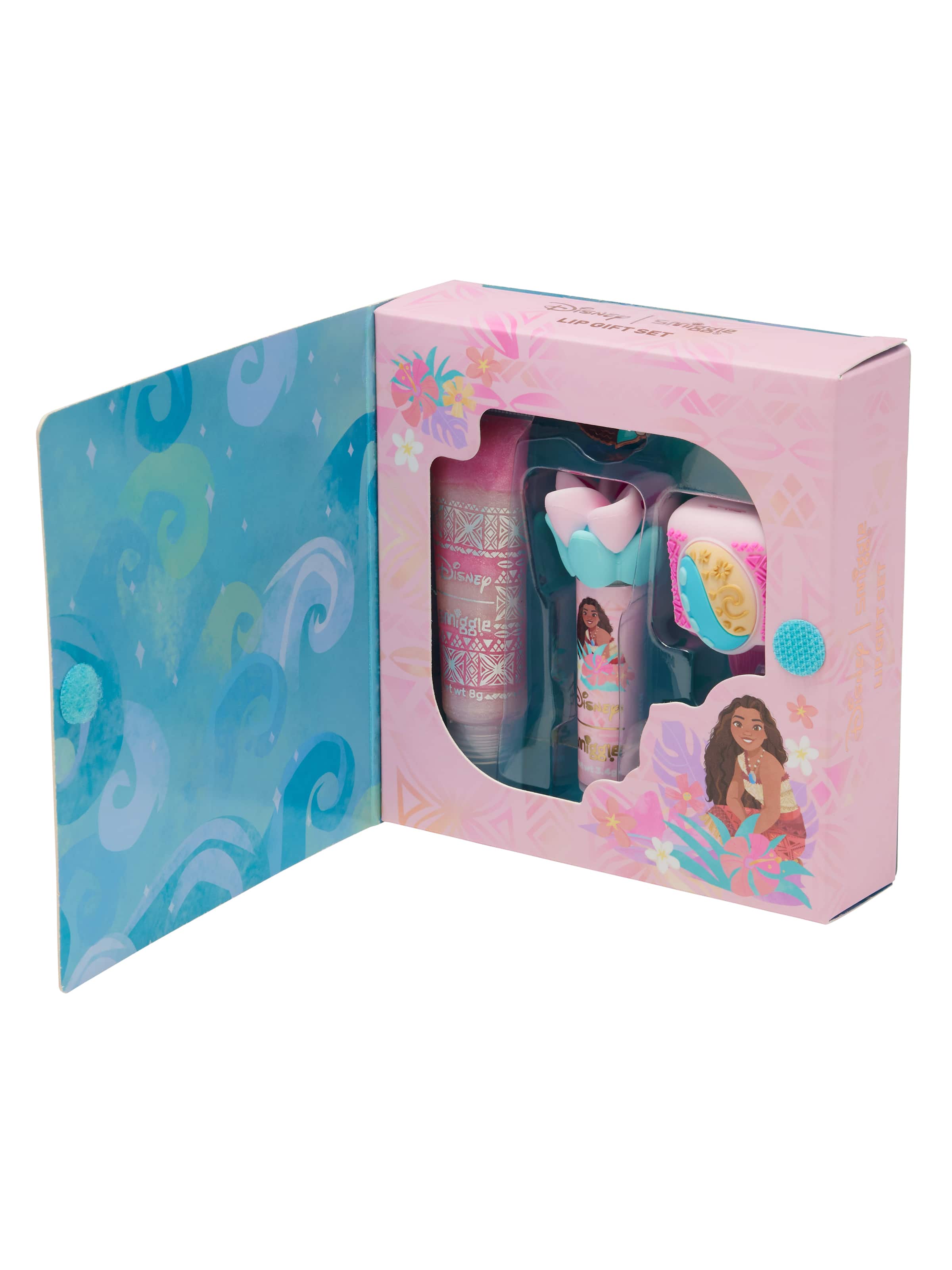 Smiggle - Disney Moana बच्चों के लिए उपहार लिप केयर सेट