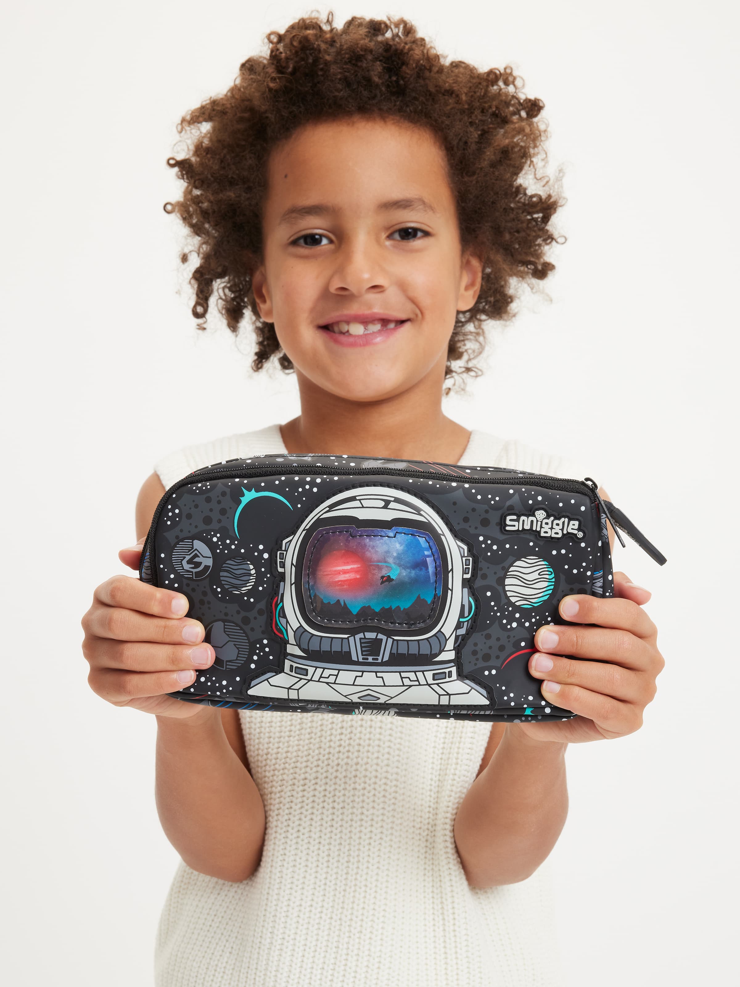 Smiggle - Eclipse डबल कम्पार्टमेंट पेंसिल बॉक्स