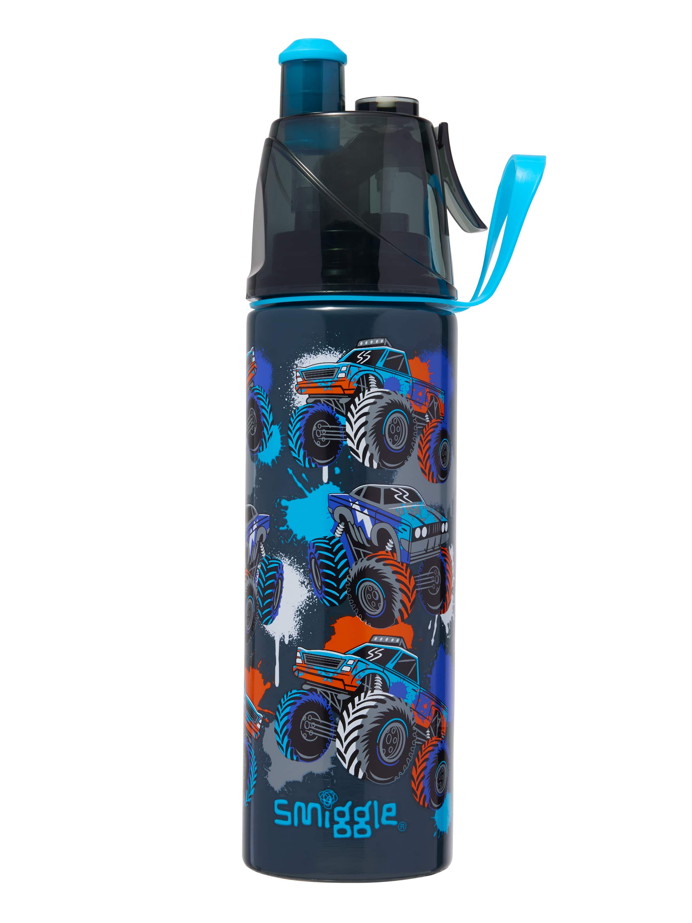 Smiggle - एनर्जाइज़ पानी स्प्रेयर 500ML स्टील मटारा