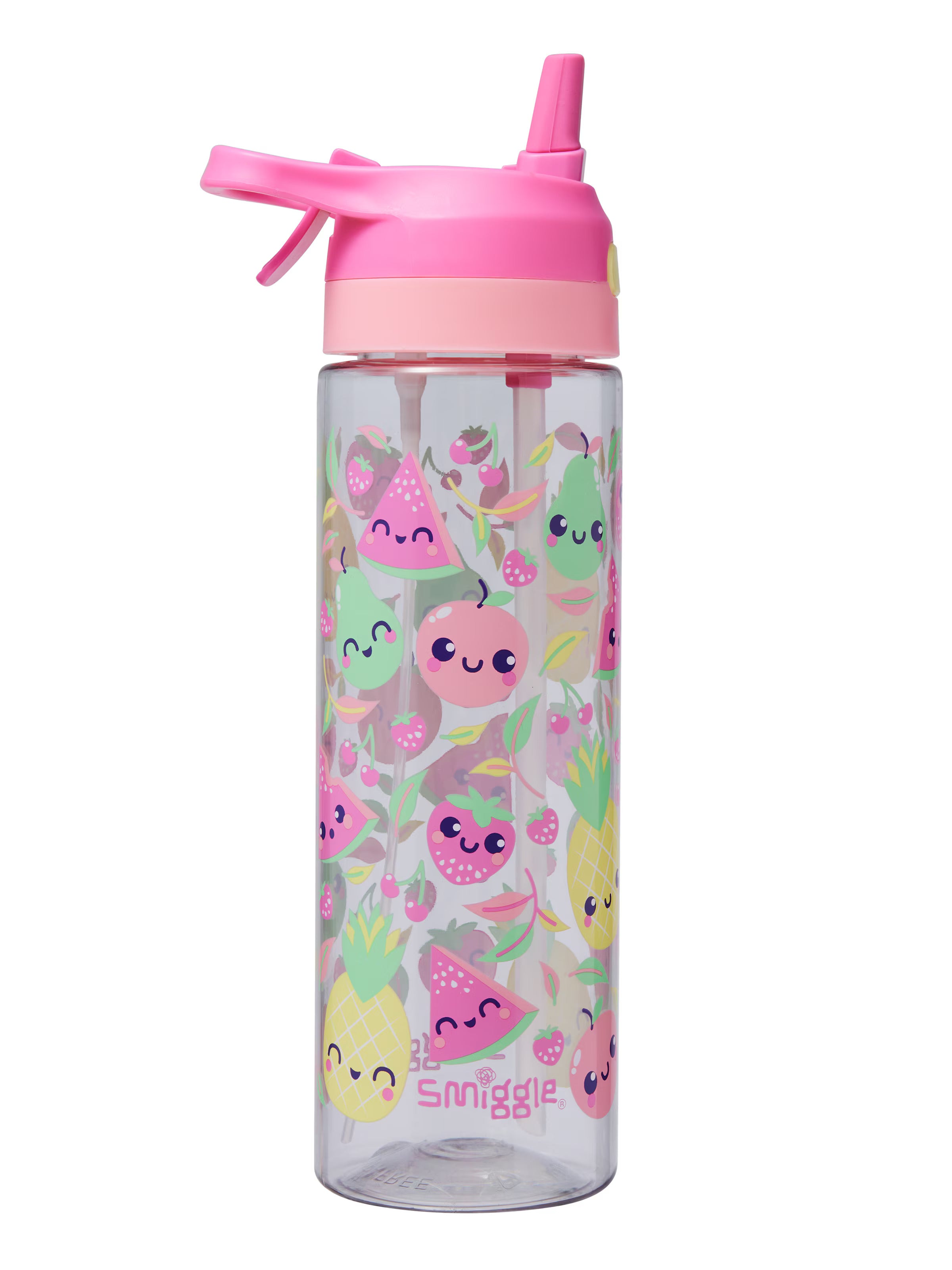 Smiggle - Gush Flip Su Püskürtmeli 700 ML BPAsız Suluk - Dinossi
