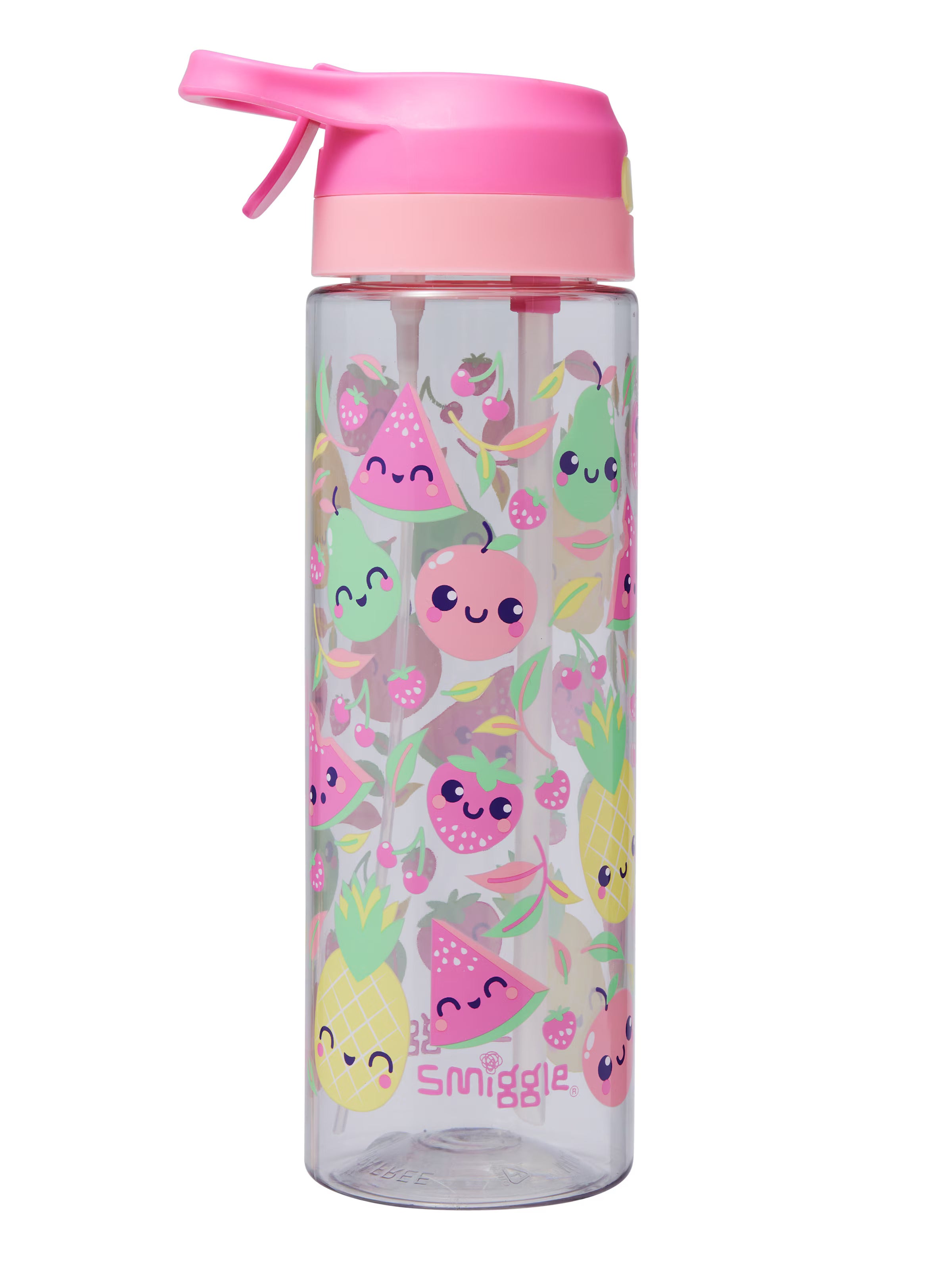 Smiggle - Gush Flip Su Püskürtmeli 700 ML BPAsız Suluk - Dinossi