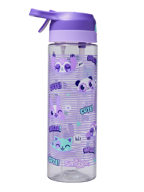 Smiggle - गश फ्लिप पानी छिड़कने वाला 700 ML BPA मुक्त पानी की बोतल