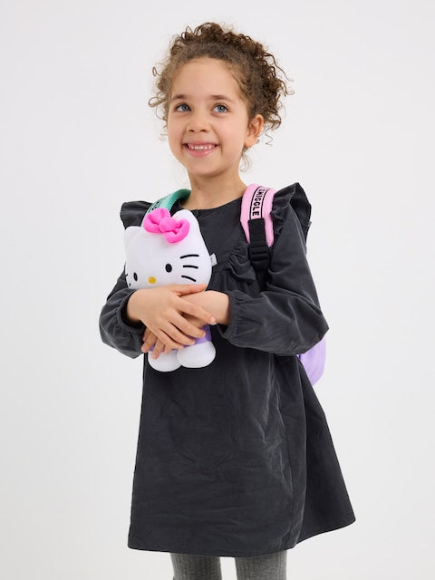 Smiggle - हेलो किटी हटाने योग्य खिलौना वाला नर्सरी स्कूल बैग