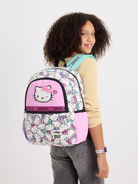 Smiggle - हेलो किटी क्लासिक स्कूल बैग