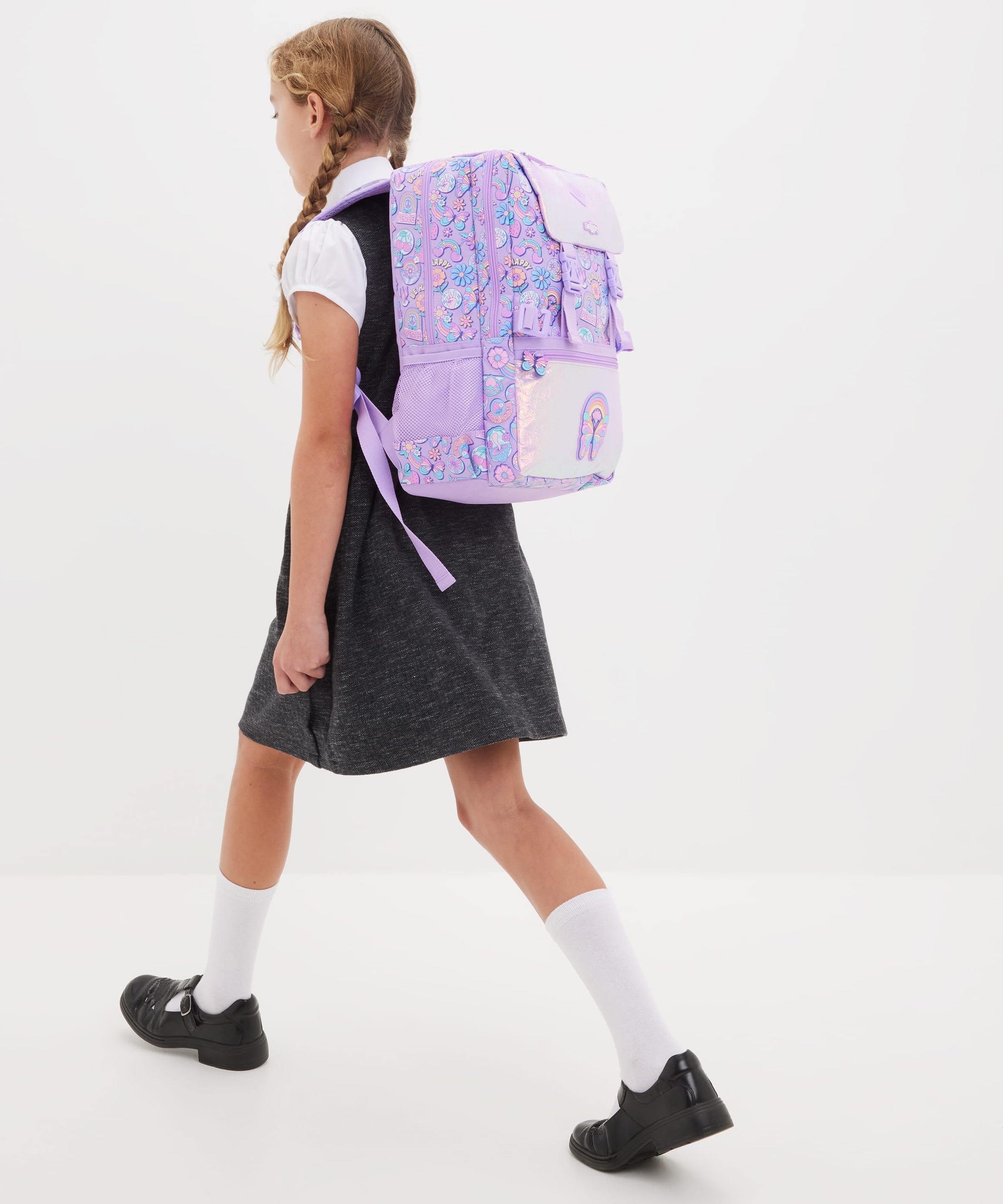 Smiggle - Limitless बड़ा स्कूल बैकपैक