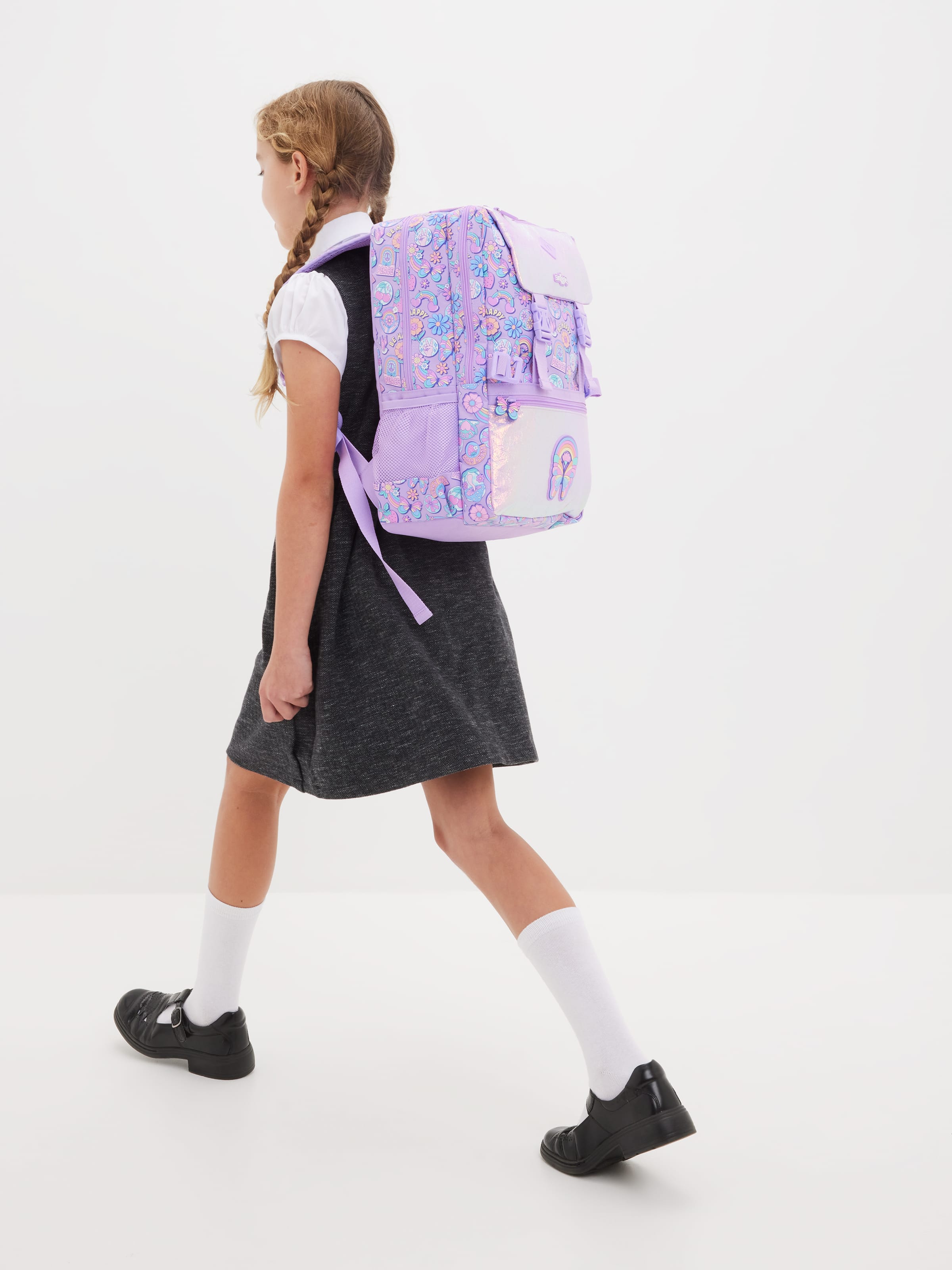 Smiggle - Limitless बड़ा स्कूल बैकपैक
