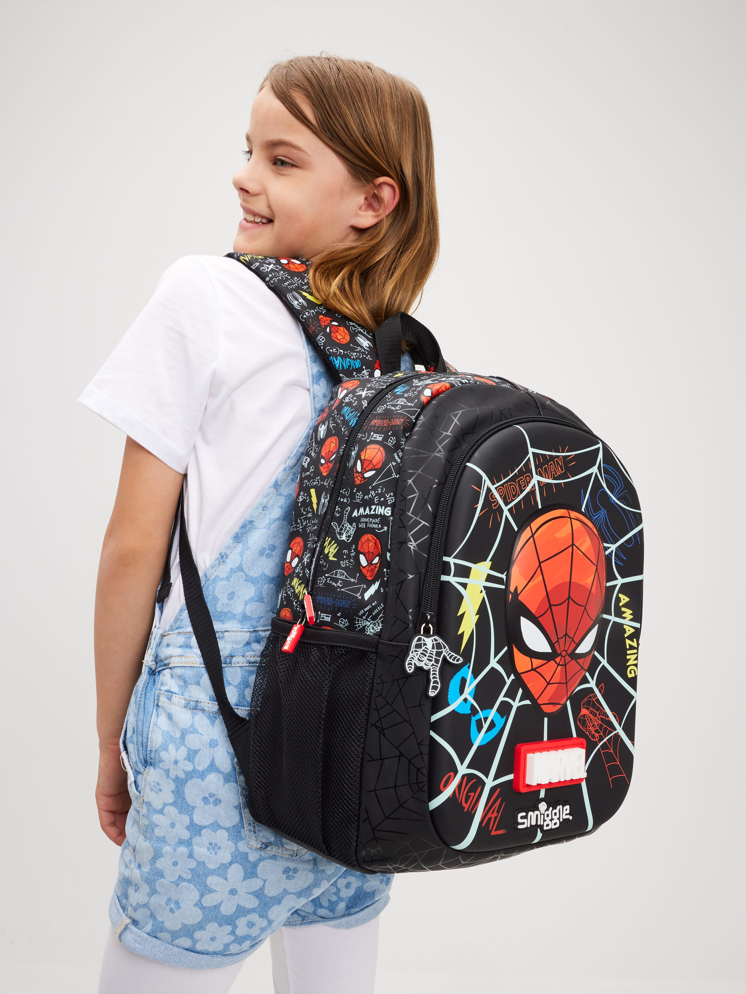 Smiggle - मार्वल स्पाइडरमैन स्कूल बैग