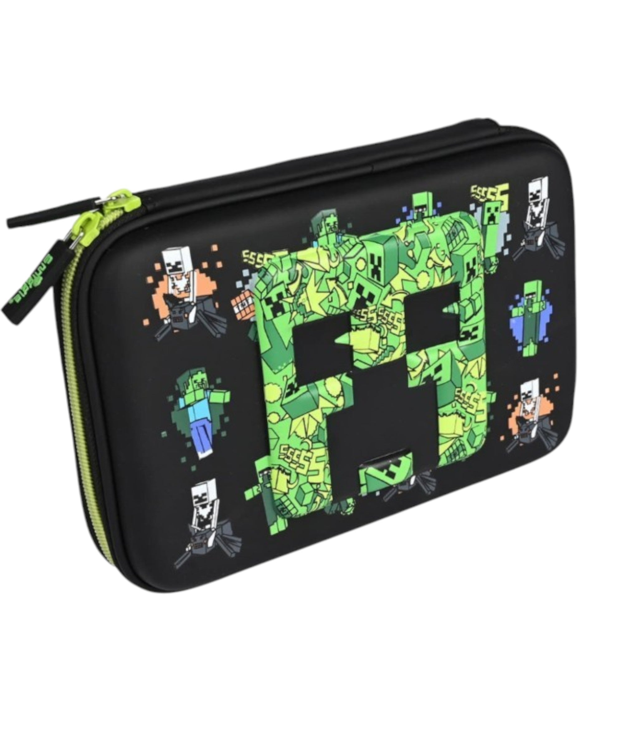 Smiggle - Minecraft हार्डटॉप पेन केस