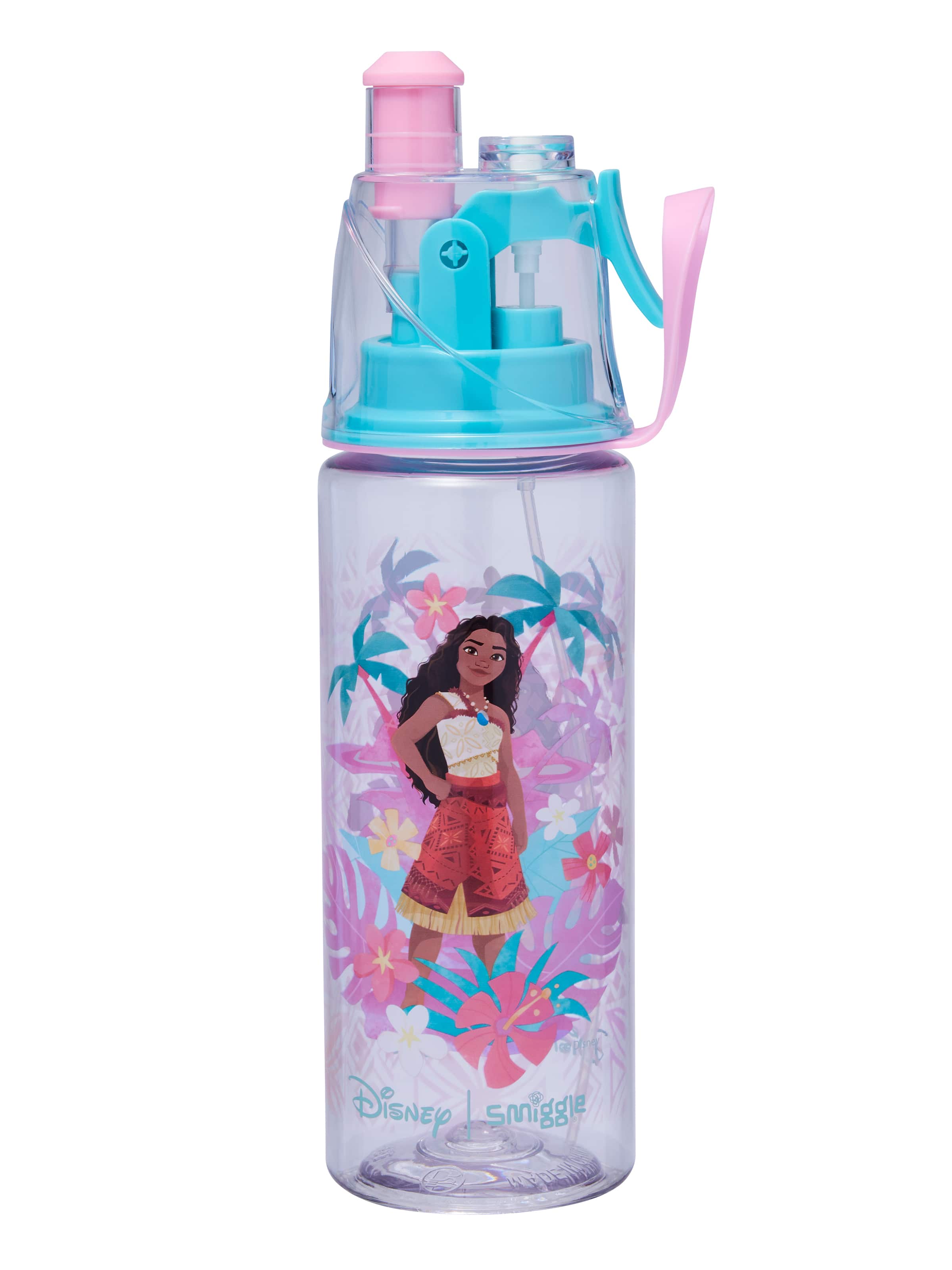 Smiggle - मोआना पानी स्प्रेयर 560ML BPA मुक्त पानी की बोतल