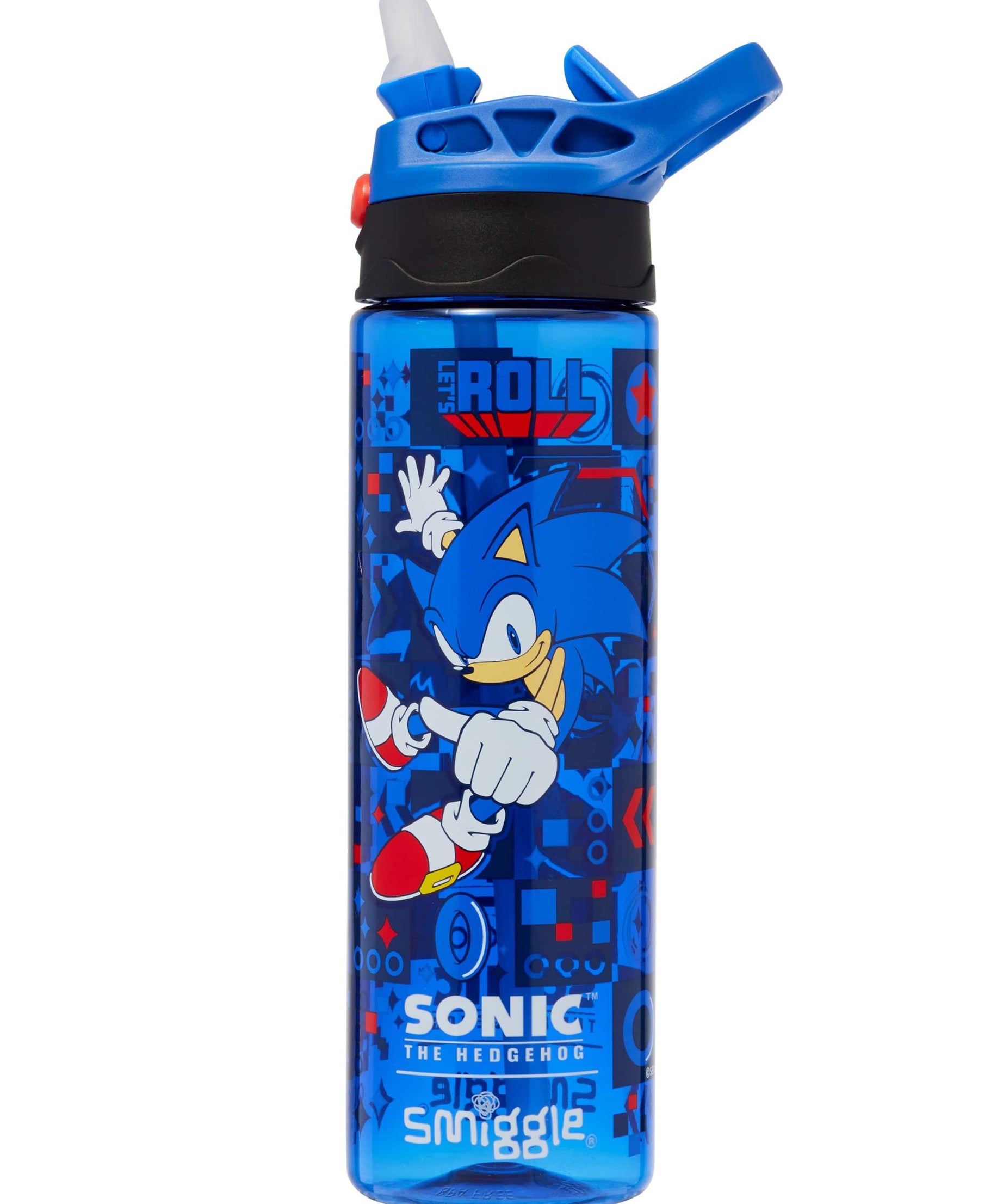 Smiggle - Sonic 650ML ऑटोमैटिक पाइपेट वाला BPA मुक्त पानी की बोतल