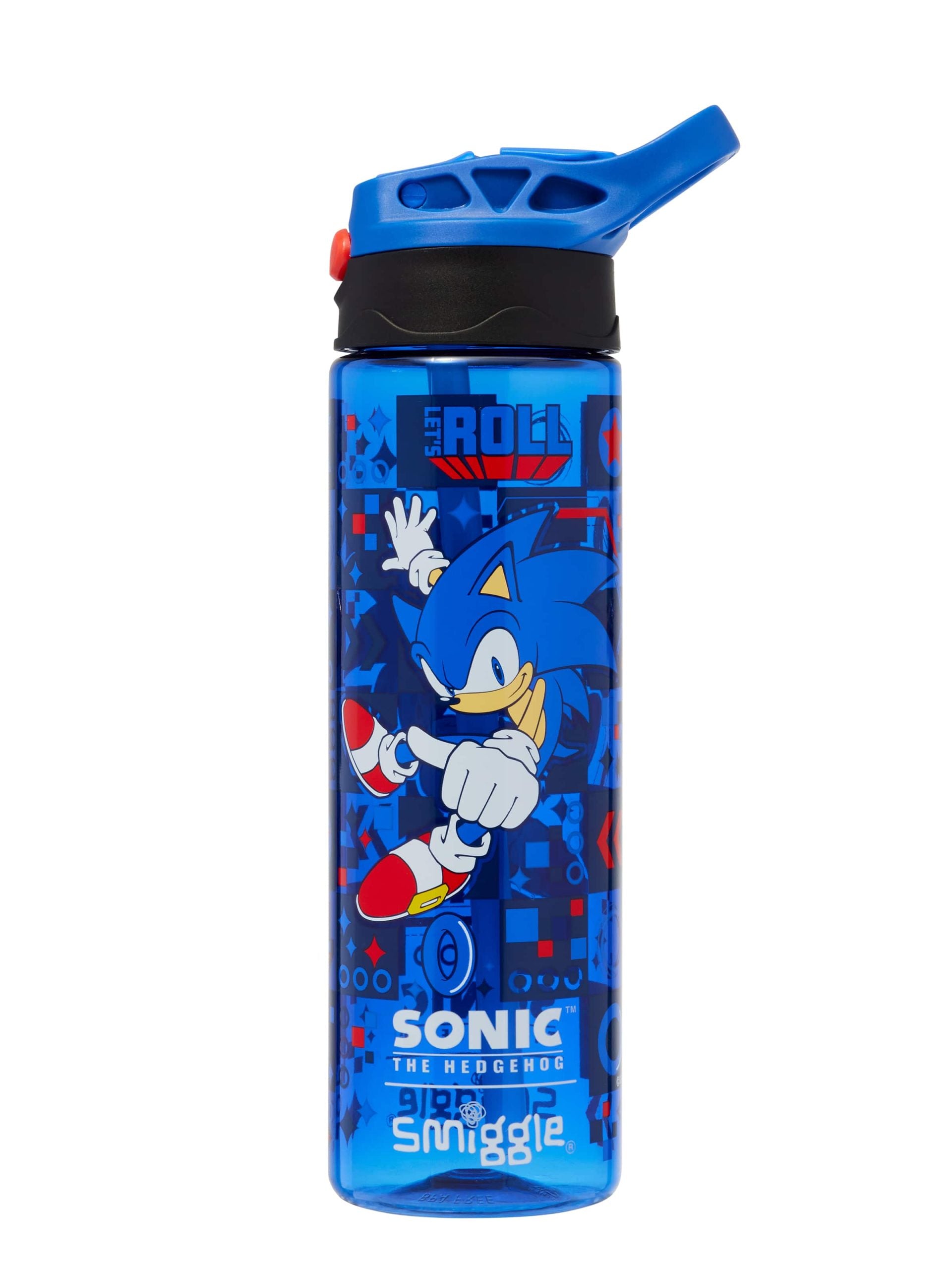 Smiggle - Sonic 650ML ऑटोमैटिक पाइपेट वाला BPA मुक्त पानी की बोतल