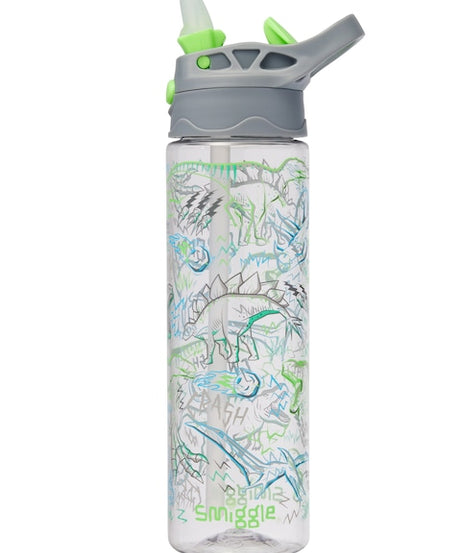 Smiggle - सुपर चार्ज 650ML ऑटोमैटिक मुँह वाला BPA मुक्त पानी की बोतल