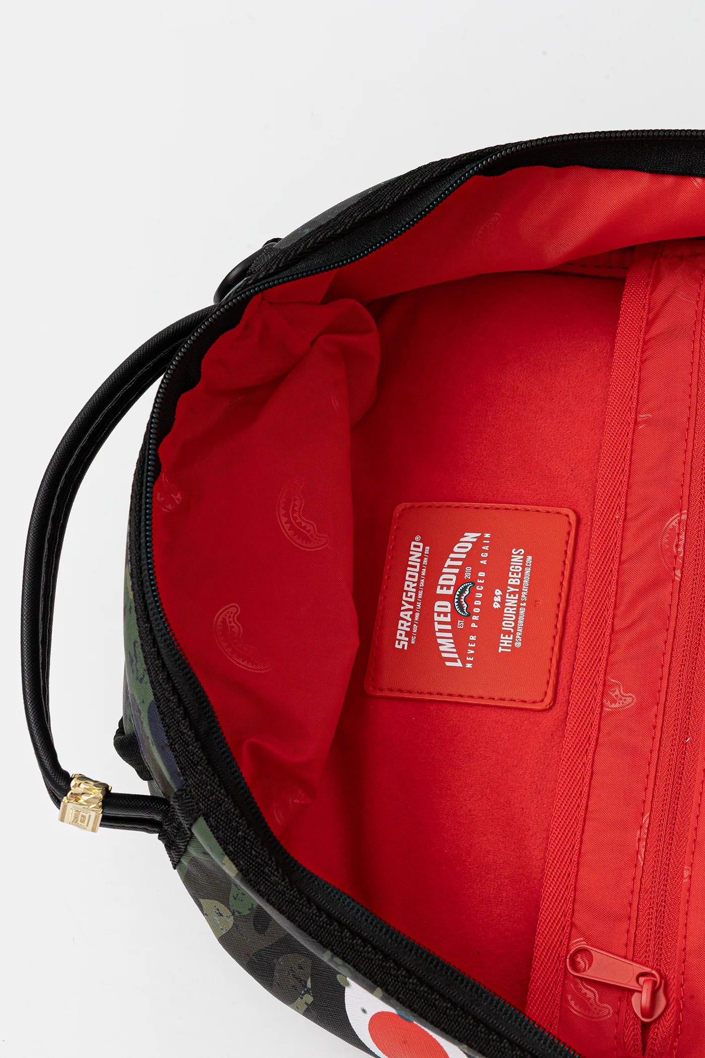 Sprayground - कैमो स्प्लैश Dlxsv बैकपैक