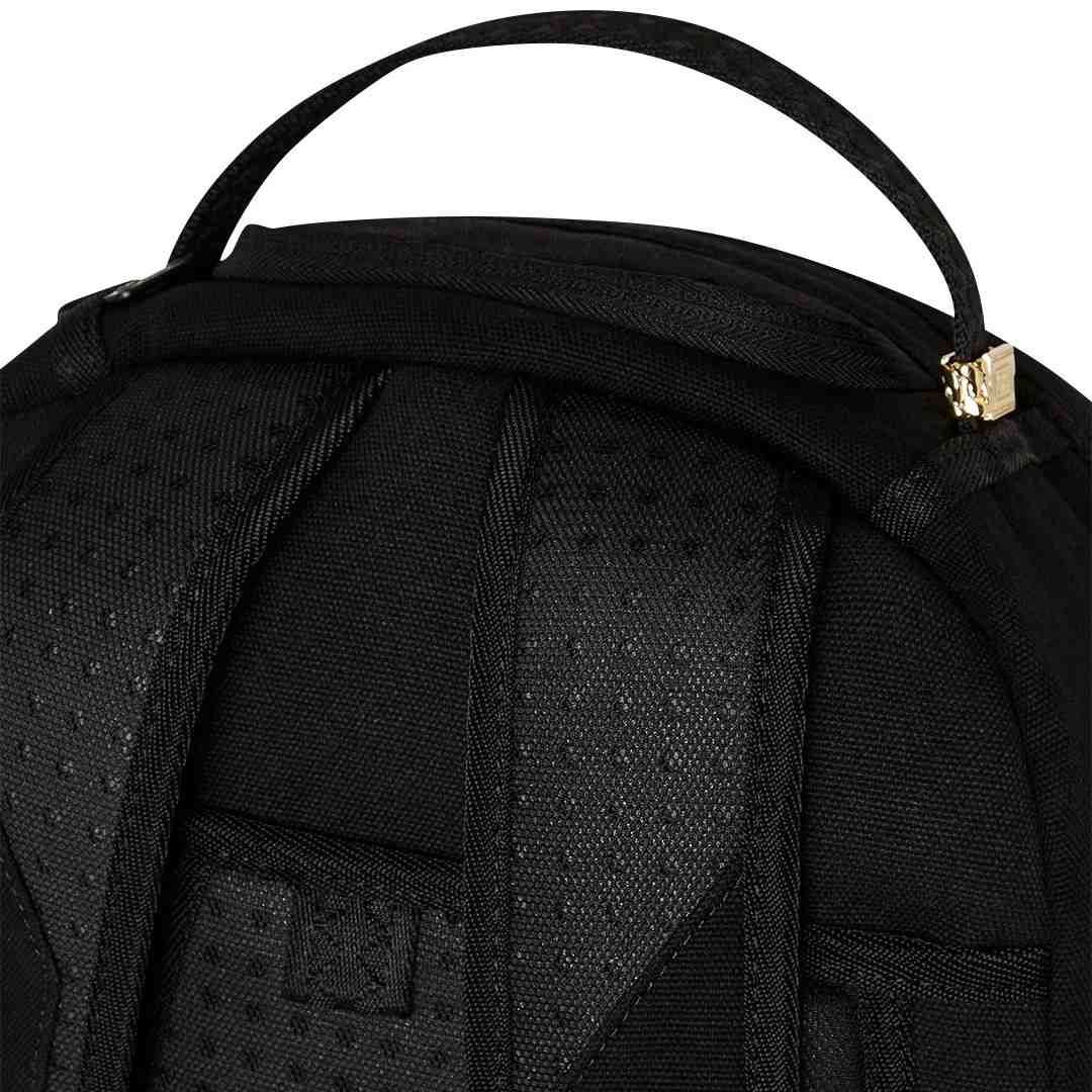 Sprayground - लोगो माउथ कोर Dlx कॉटन बैकपैक