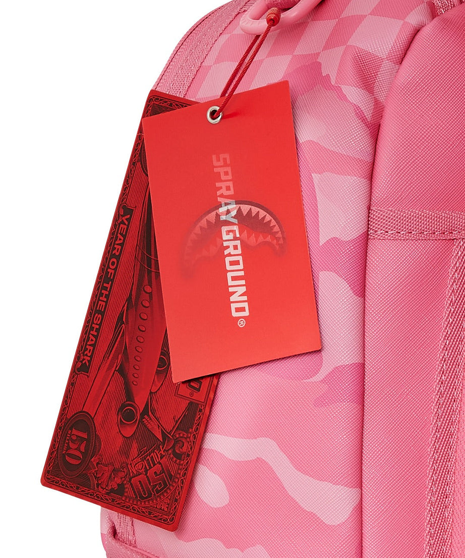 Sprayground - गुलाबी 3Am Riptide Dlxsv पीठ का बैग