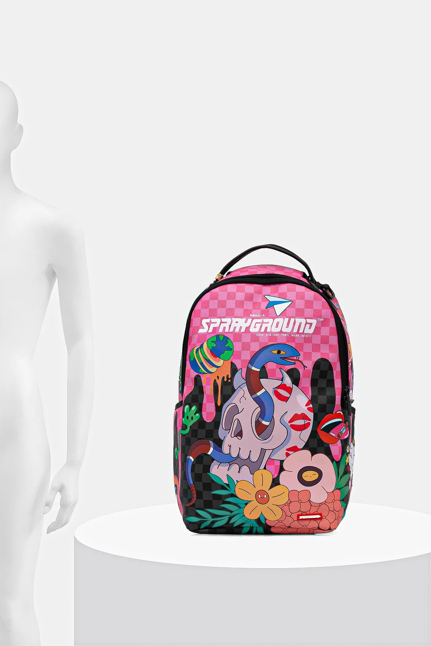 Sprayground - Wtf Skull Drip Dlxsv पीठ का बैग