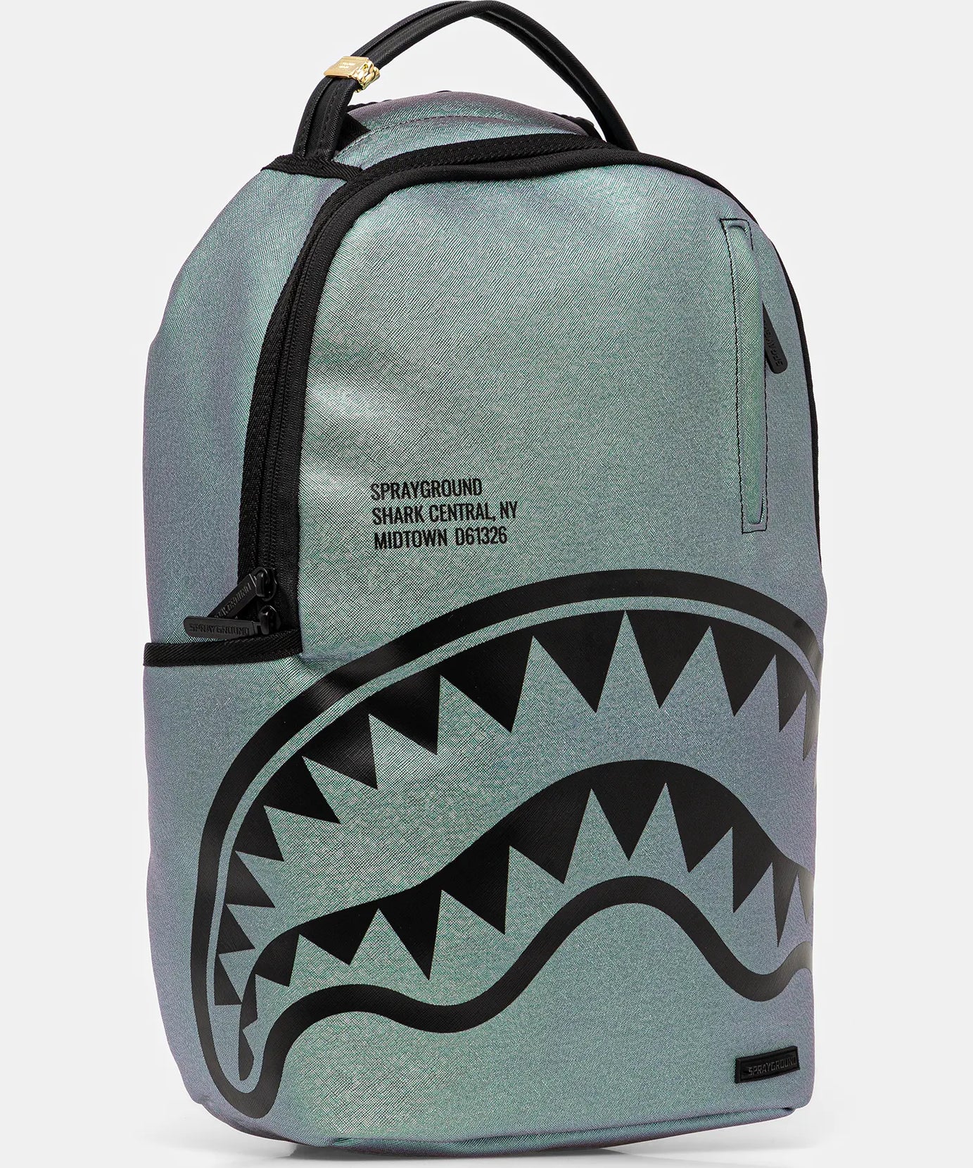 Sprayground - शार्क सेंट्रल ऑयल स्टीक डीएलएक्सस बैकपैक