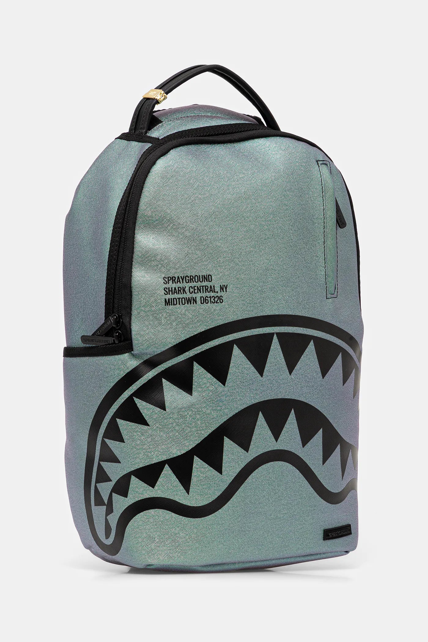 Sprayground - शार्क सेंट्रल ऑयल स्टीक डीएलएक्सस बैकपैक
