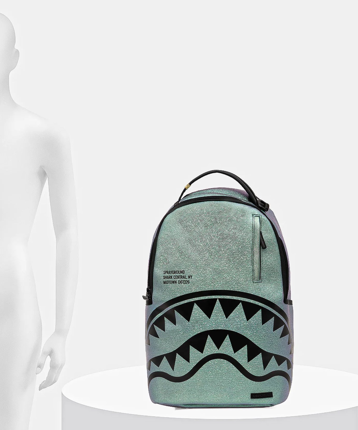 Sprayground - शार्क सेंट्रल ऑयल स्टीक डीएलएक्सस बैकपैक