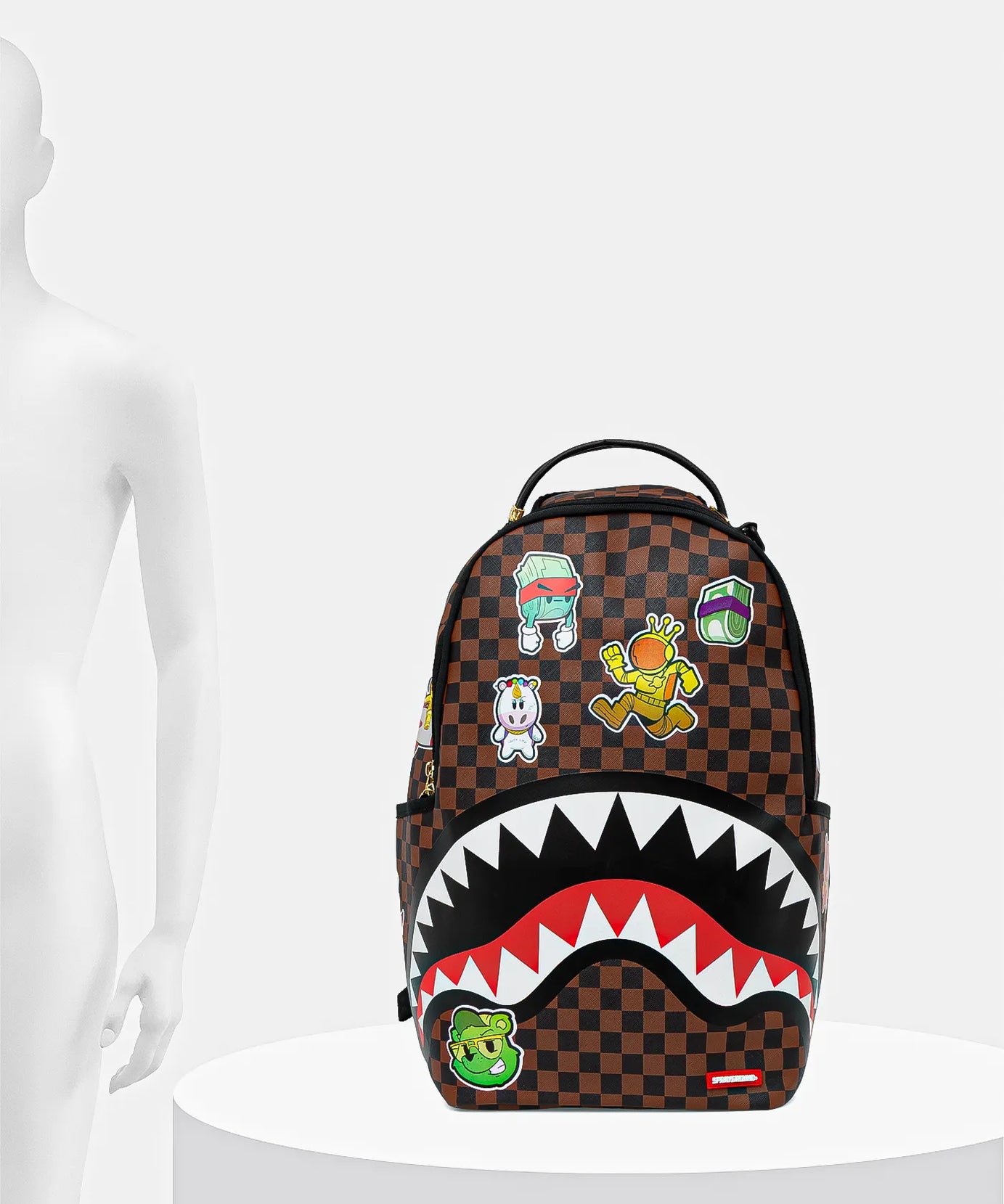 Sprayground - शार्क स्टिकर अभियान Dlsxv बैकपैक