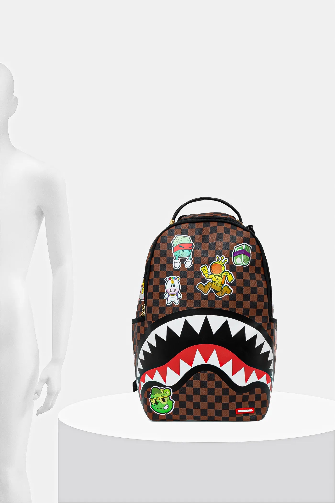 Sprayground - शार्क स्टिकर अभियान Dlsxv बैकपैक