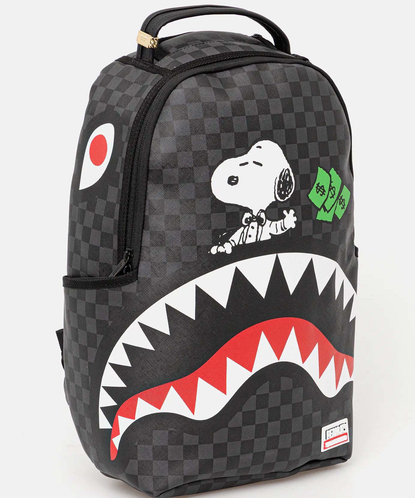 Sprayground - स्नूपी टॉप शार्क मनी Dlxsv बैकपैक