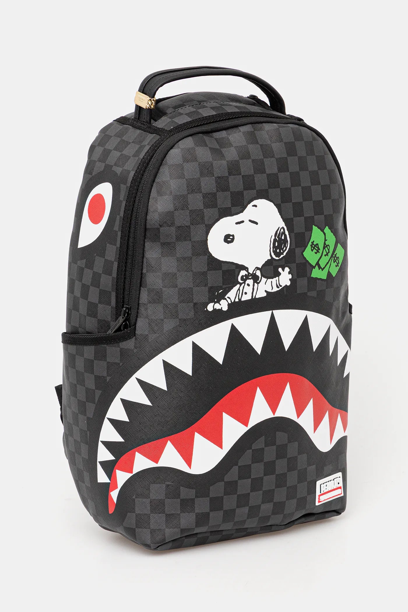 Sprayground - स्नूपी टॉप शार्क मनी Dlxsv बैकपैक